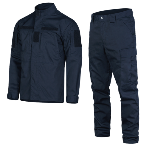 Тактичний костюм Camotec Perimeter 2.0 Rip-Stop Teflon, розмір 46, темно-синій, код: 2972900033168