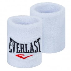 Напульсник спортивний махровий Everlast 1шт, білий, код: BC-5755_W