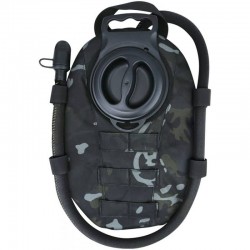 Гідратор Kombat Molle Aqua Bladder 1.5 л, мультікам чорний, код: kb-mab-btpbl