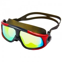 Окуляри-напівмаска для плавання Aqua Spdo червоний-чорний, код: S9088_RBK Окуляри-напівмаска для плавання Aqua Spdo червоний-чорний, код: S9088_RBK