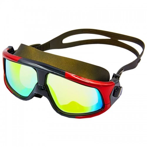 Окуляри-напівмаска для плавання Aqua Spdo червоний-чорний, код: S9088_RBK Окуляри-напівмаска для плавання Aqua Spdo червоний-чорний, код: S9088_RBK
