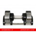 Гантель набірна Generation Fitness GF3-24kg, 1х3-24 кг, хром, код: 523184-AX