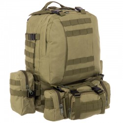 Рюкзак тактичний рейдовий Tactical 55л оливковий, код: ZK-5504_OL