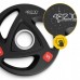 Диск олімпійський 4Fizjo металевий, прогумований 2x5 кг, чорний, код: P-5905973401241