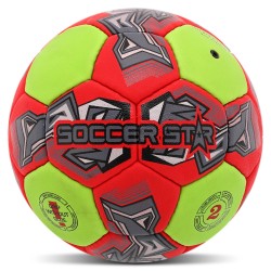 М"яч гандбольний Soccer Star №2, червоний-салатовий, код: HB-4526-2-S52