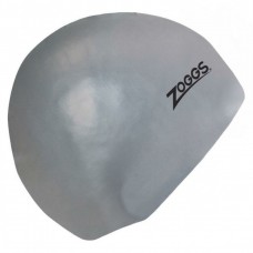 Шапочка для плавання Zoggs Latex Cap сіра, код: 749266026118