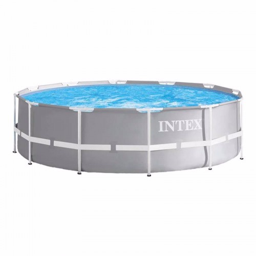 Круглий каркасний басейн Intex Prism Frame Pool, 3660x990 мм, код: 26716-IB