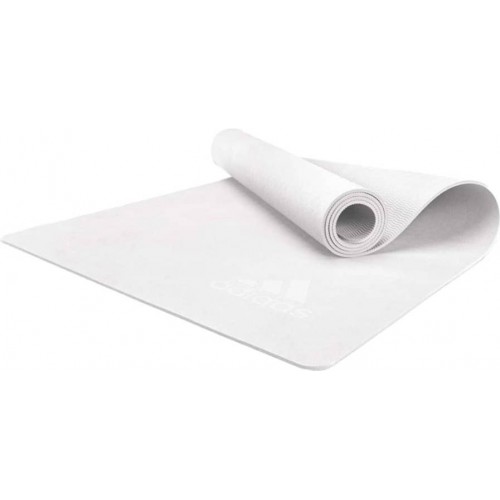 Килимок для йоги Adidas Premium Yoga Mat 1730х610х5 мм, білий, код: 885652016773 Килимок для йоги Adidas Premium Yoga Mat 1730х610х5 мм, білий, код: 885652016773