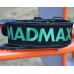 Пояс шкіряний для важкої атлетики MadMax Suede Single Prong XXL, чорний-сірий, код: MFB-301_XXL