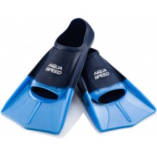 Ласти дитячі Aqua Speed Training Fins, розмір 37-38, блакитний-темно-синій, код: 5908217627339