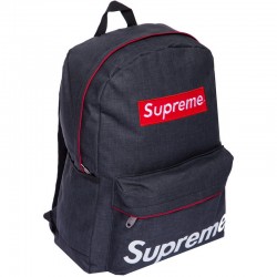 Міський рюкзак Supreme 16л, темно-сірий-червоний, код: GA-0510_DGRR
