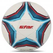 М"яч футбольний Star Captain №5 PVC, білий-синій, код: SB8665-S52 М"яч футбольний Star Captain №5 PVC, білий-синій, код: SB8665-S52