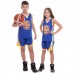 Форма баскетбольна дитяча NBA клуб Golden State Warriors 30, розмір S, синій-жовтий, код: 7354_SBL