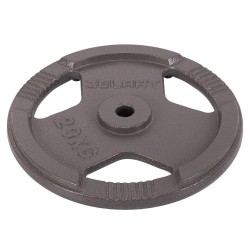 Млинці (диски) сталеві з хватом Zelart d-30мм, 20 кг, код: TA-7790-20