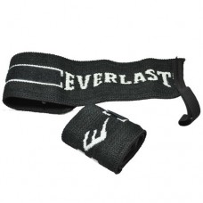 Напульсник силовий Everlast, пара, чорний, код: EV-2918-WS