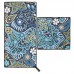 Комплект рушників спортивних Beach Towel Flower 3 шт, фіолетовий-блакитний, код: T-PBT_VN