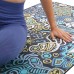 Комплект рушників спортивних Beach Towel Flower 3 шт, фіолетовий-блакитний, код: T-PBT_VN