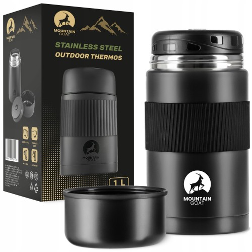 Термос для їжі Mountain Goat 1 л Black, код: P-5907739315793