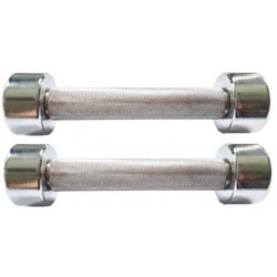 Хромовані гантелі Spartan 2х9 кг, сірий, код: 9001741017440-IN Хромовані гантелі Spartan 2х9 кг, сірий, код: 9001741017440-IN