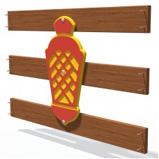 Секція огорожі InterAtletika Ліхтар, 860х35х560 мм, код: S764.22-SM