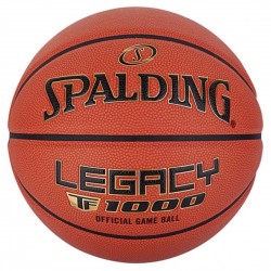 М"яч баскетбольний Spalding TF-1000 Legacy FIBA №6, помаранчевий, код: 689344406916