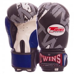 Рукавички боксерські Twins 4 унції, синій, код: TW-2206_4BL-S52