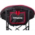 Крісло KingCamp Moon Leisure Chair 840х700х800 мм, темно-червоний, код: KC3816 Black/Red