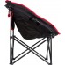 Крісло KingCamp Moon Leisure Chair 840х700х800 мм, темно-червоний, код: KC3816 Black/Red