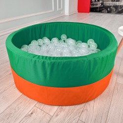 Сухий басейн Прапорець Tia-Sport 1200х400 мм, зелений-помаранчевий (sm-1109-22), код: sm-1109-7-47 Сухий басейн Прапорець Tia-Sport 1200х400 мм, зелений-помаранчевий (sm-1109-22), код: sm-1109-7-47
