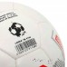 М"яч футбольний Soccermax №5 PU, білий-червоний, код: FB-4195_WR