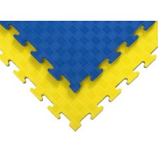Мат-татамі ластівчин хвіст Lanor 1000х1000х20мм, синьо-жовтий, код: 135878770-E Мат-татамі ластівчин хвіст Lanor 1000х1000х20мм, синьо-жовтий, код: 135878770-E