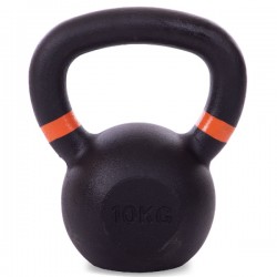 Гиря тренувальна чавунна Generation Fitness FF51F2-10kg 10 кг, чорний, код: 523006-AX