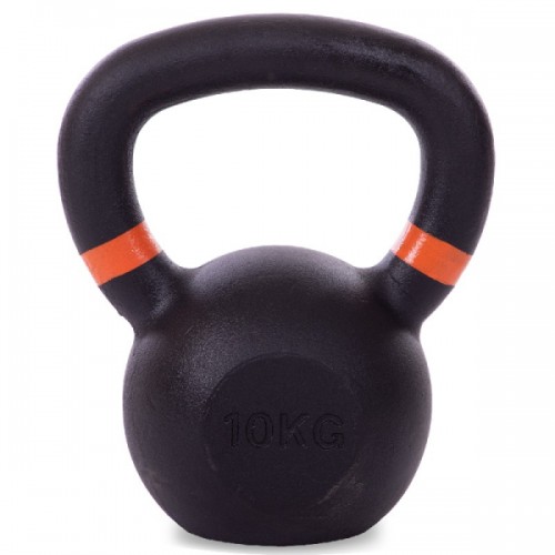 Гиря тренувальна чавунна Generation Fitness FF51F2-10kg 10 кг, чорний, код: 523006-AX