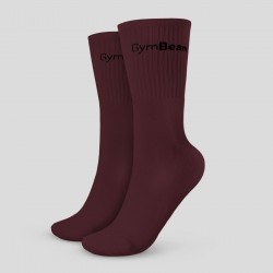 Шкарпетки GymBeam ¾ Socks 3Pack Eggplant розмір L/XL (39-43), баклажаний, код: 310042-GB