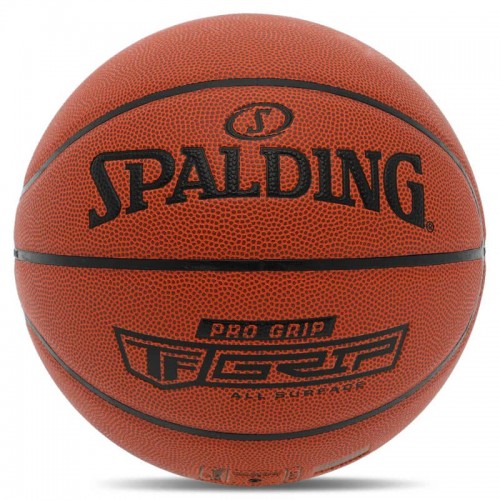М'яч баскетбольний Spalding TF Pro Grip №7, коричневий, код: 76874Y-S52 М'яч баскетбольний Spalding TF Pro Grip №7, коричневий, код: 76874Y-S52