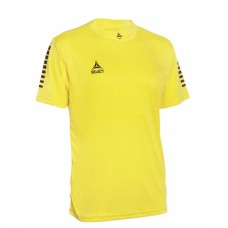 Футболка для матчів дитяча Select Pisa Player Shirt s/s 6 років, жовтий-чорний, код: 5703543228218