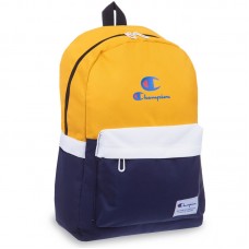 Рюкзак міський Champion 450x300x140 мм, тесно-синій-жовтий, код: 805_DBLY