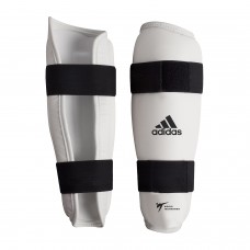 Захист гомілки для тхеквондо Adidas з ліцензією WT, розмір L, білий, код: 15559-915