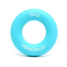 Еспандер кистьовий силіконовий PowerPlay Hand Grip Ring Light 15 кг, блакитний, код: PP_4324_15kg
