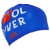 Шапочка для плавання силіконова юніорська MadWave Junior Cool Diver синій, код: M057310