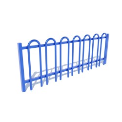 Секція огорожі Miros №1 1500х50х830 мм, код: DIO904