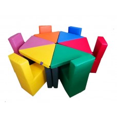 Комплект ігрової меблів Квіточка Tia-Sport, код: sm-0036 Комплект ігрової меблів Квіточка Tia-Sport, код: sm-0036