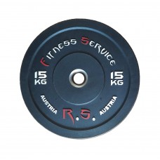 Бамперний диск для кросфіту Fitness Service RCP23-15 кг, код: 10080-AX