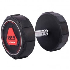 Гантель цільна професійна Li Nuo 1х22, 5кг чорний, код: TA-3618-22_5-S52 Гантель цільна професійна Li Nuo 1х22, 5кг чорний, код: TA-3618-22_5-S52