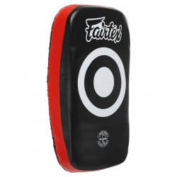 Пади для тайського боксу Тай-педи Fairtex 370x190x100 мм, 1 шт, чорний-червоний, код: BO-3890_BKR