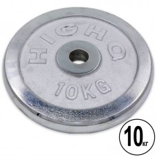 Диски хромовані BioGym Highq Sport 10кг (d-30мм), код: TA-1454-10S-S52