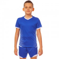 Футбольна форма підліткова PlayGame Lingo розмір 30, зріст 140-145 см, синій, код: LD-5018T_30BL