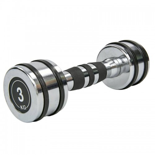 Гантель хромована Record 1х3кг, код: TA-8232-3-S52 Гантель хромована Record 1х3кг, код: TA-8232-3-S52