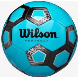 М"яч футбольний Wilson Pentagon SB Robl №5, синій, код: 194979028544