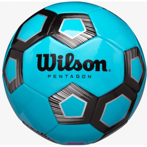 М"яч футбольний Wilson Pentagon SB Robl №5, синій, код: 194979028544